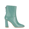 ACNE STUDIOS MINT LEATHER ANKLE BOOTS
