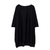 ARELA EELIA MERINO WOOL TUNIC IN BLACK,2857480