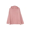 ARELA HAPPY CASHMERE HOODIE IN ROSE,2893544