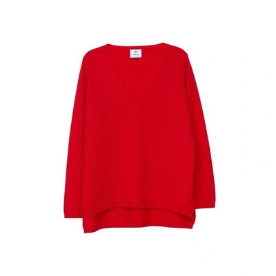 Arela Vija Cashmere Sweater In Red In Bright Red