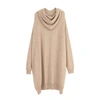 ARELA ASPEN CASHMERE HOODIE IN SOFT BROWN,2857207