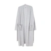 ARELA HARU CASHMERE ROBE IN LIGHT GREY,2857217