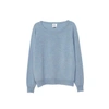 ARELA LAINE CASHMERE SWEATER IN LIGHT BLUE,2893349