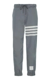 THOM BROWNE STRIPED TECHNICAL SWEATtrousers,MJQ058A-04429