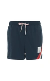 THOM BROWNE STRIPED SWIM TRUNKS,MTT007A-01826