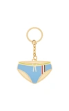 THOM BROWNE Striped Swim Brief Keychain ,MZK037A-01763