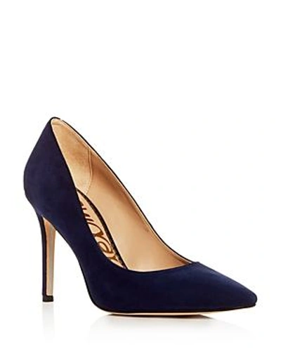 Sam Edelman Hazel Pumps In Blue