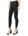 Liverpool Abby Hi-rise Eco Ankle Skinny 28" Jeans In Lost Creek In Black