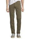 Rag & Bone Men's Standard Issue Fit 2 Mid-rise Relaxed Slim-fit Chino Pants, Green Army In Army