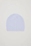COS RIBBED CASHMERE HAT,0486487012