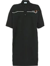 PRADA PRADA BOXY POLO DRESS - 黑色