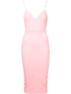 ALEX PERRY MIDI FITTED DRESS