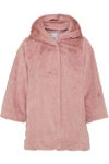 IRIS & INK IRIS & INK WOMAN PAMELA FAUX FUR HOODED JACKET ANTIQUE ROSE,3074457345619341665