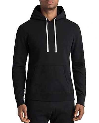 Reigning Champ Midweight Terry Cotton Hoodie In Black
