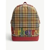 BURBERRY CHECK BACKPACK