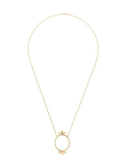 Annelise Michelson Alpha Pendant Necklace In Gold