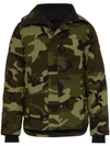 CANADA GOOSE CANADA GOOSE CAMOUFLAGE-PRINT PADDED COAT - GREEN