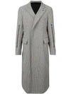 TAKAHIROMIYASHITA THE SOLOIST TAKAHIROMIYASHITA THE SOLOIST HOUNDSTOOTH PRINT COAT - 黑色