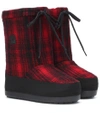 WOOLRICH CHECKED ARCTIC SNOW BOOT,P00341988