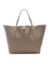 ANNABEL INGALL ANNABEL INGALL ISABELLA LARGE TOTE IN GREY.,AING-WY75