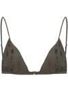 FLEUR DU MAL SEQUIN LUXE TRIANGLE BRA