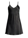 GINIA V-NECK SILK CHEMISE,400099617667