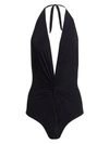 KARLA COLLETTO SWIM WOMEN'S ONE-PIECE HALTER SWIMSUIT,431937558560