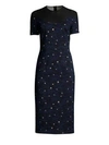 ESCADA Diveria Starry Night Cocktail Dress