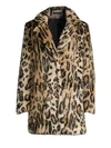 APPARIS Margot Faux Fur Leopard Jacket