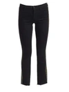 MOTHER Rascal High-Rise Embellished Ankle Jeans