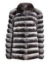 THE FUR SALON Chinchilla Fur Jacket