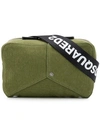 DSQUARED2 DSQUARED2 D2 COURIER BELT BAG - GREEN