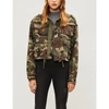THE KOOPLES CAMOUFLAGE COTTON JACKET