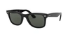 Ray Ban Standard Classic Wayfarer 50mm Polarized Sunglasses - Black Polarized In Green
