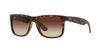 Ray Ban Ray-ban Polarized Sunglasses, Rb4165 Justin Gradient In Brown Gradient