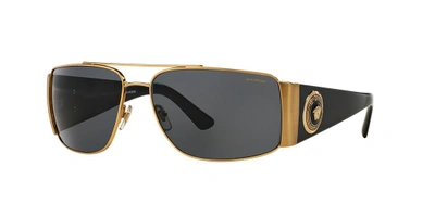 Versace Man Sunglasses Ve2163 In Dark Grey - Polar