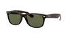 Ray Ban Small New Wayfarer 52mm Polarized Sunglasses - Tortoise In Green