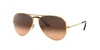Ray Ban Ray In Pink And Brown Gradient