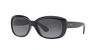 Ray Ban Jackie Ohh Sunglasses Black Frame Grey Lenses Polarized 58-17 In Polarized Grey Gradient