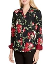 FOXCROFT Rhonda Cotton Floral-Print Shirt,184908