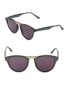 SMOKE X MIRRORS Black Betty 48MM Round Cat-Eye Sunglasses,0400099232172