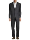 CANALI Slim-Fit Classic Wool Suit,0400099408338