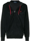 POLO RALPH LAUREN POLO RALPH LAUREN ZIPPED HOODIE - 黑色