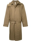 LEMAIRE OVERSIZED HOODED TRENCH-COAT