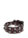 RED VALENTINO RED VALENTINO DOT STUD DOUBLE WRAP BRACELET