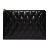 GIVENCHY GIVENCHY BLACK QUILTED MEDIUM GV3 POUCH