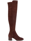 TORY BURCH TORY BURCH NINA OVER-THE-KNEE BOOTS - BROWN