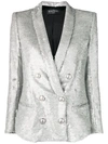 BALMAIN DOUBLE BREASTED SEQUINNED BLAZER