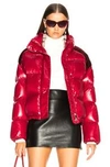 MONCLER MONCLER CHOUETTE GIUBOTTO JACKET IN RED