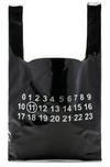 MAISON MARGIELA MAISON MARGIELA SHOPPING BAG IN BLACK.,MMAR-MY82